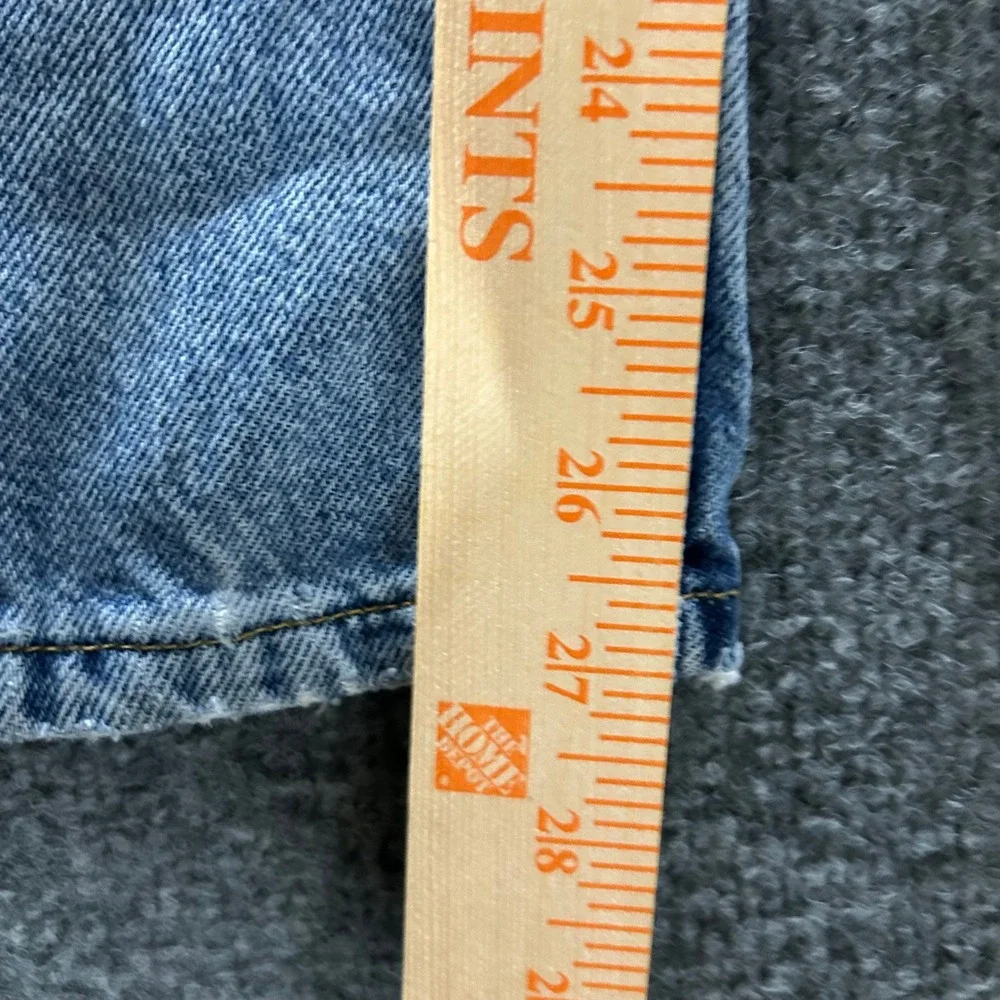 Levi's Jeans Mens Size 28x28 Blue 550 Relaxed Fit Student Light Wash Denim